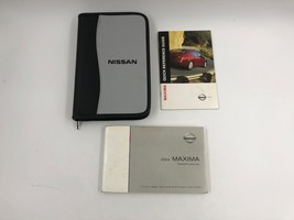 2004 Nissan Maxima Owners Manual Handbook Set with Case OEM F03B16072 - £12.93 GBP