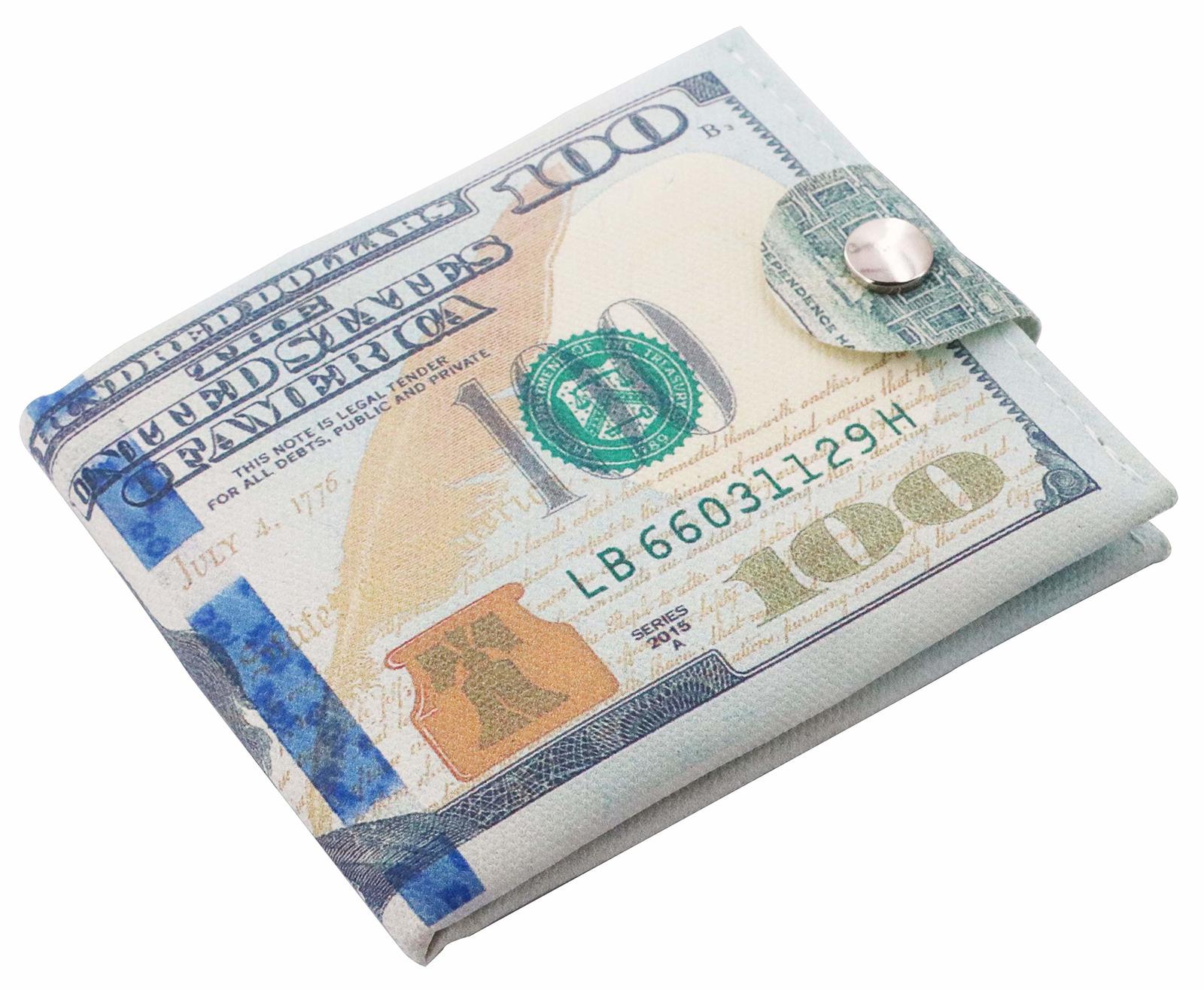 Adam Victor Minimalist Slim Wallet for Men- US Dollar Bill Wallet Credit Card P