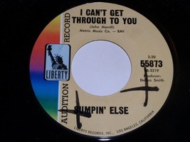 Sumpin&#39; Else I Can&#39;t Get Through To You Baby You&#39;re Wrong 45 RPM Record ... - $49.99