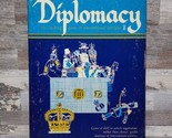 Avalon Hill Boardgame Diplomacy (1976 Ed, Wooden Pieces) Box Fair - $14.84