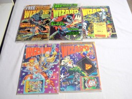 5 Sealed Wizard Magazines #10,  #17, #21, #39, #40 Spawn, Frank Miller - £7.85 GBP