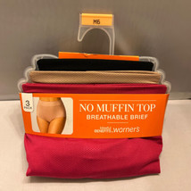 Blissful Benefits by Warner Brief Panties Breathable Underwear 3-Pack Women - $12.98