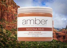 Amber Mud Masque, Sedona and French Red Clay, 16 Oz. image 2
