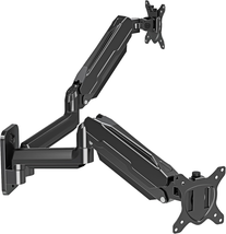 Dual Monitor Wall Mount for 13 to 32 Inch Computer Screens, Gas Sprin - €88,84 EUR