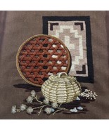 Vtg 70s Sunset Designs AMERICAN HERITAGE Completed Crewel Embroidery #2287 - $533.05 MXN