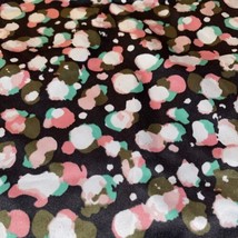 Women’s  Square Scarf 23” Long X 23” Wide  Print Brown Pink Green White - $4.75