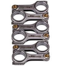 H-Beam Steel Connecting Rods for BMW 1986 1987 1988 1989 E24 M6 S38B35 1... - $559.34