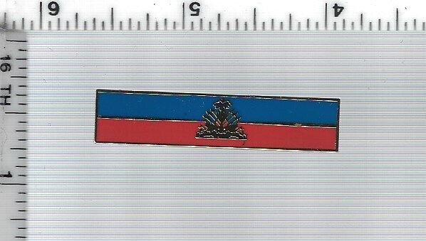 Emergency Medical Service (EMS) Haitian Flag Citation Bar (Clutch back) - £9.14 GBP