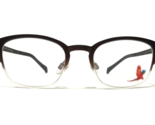 Maui Jim Eyeglasses Frames MJO2614-93M Black Clear Round Full Rim 47-20-147 - $93.28