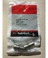 Radio Shack UG-175 Reducer/Adapter (2-Pack) for RG-58 coaxial cables 278... - £7.06 GBP