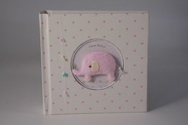 Cute Handmade Pale Pink 6&quot; x 4&quot; Slip in Photo Album with Elephant - $28.78
