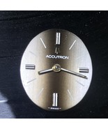 Bulova Accutron Watch Dial 20 X 23.7mm Ladies 1970 - $11.53
