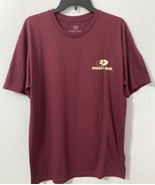 Mossy Oak Men’s Size XL Short Sleeve Burgundy T-Shirt  - £8.04 GBP