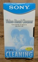 Sony VHS S-VHS Video Head Cleaner T-6CLDL Dry Type 2002 NEW SEALED - £13.17 GBP