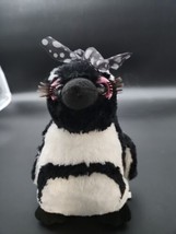 The Petting Zoo Lash’z African black footed Penguin Bow Plush Stuffed  - $9.75