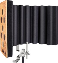 Pyle Wood Microphone Isolation Shield - Sound Isolation Recording Booth,... - £102.00 GBP