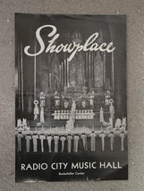 1957 SHOWPLACE RADIO CITY MUSIC HALL-Rockefeller Center Program-Astaire-... - $206.73 MXN