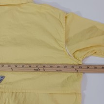 Columbia FM0067 Men's PFG Yellow Omni Shade Short Sleeve Vented Shirt Size Large image 5