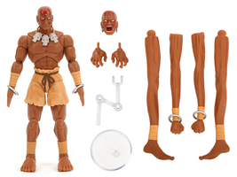 Dhalsim 6&quot; Moveable Figure with Alternate Head and Limbs &quot;Ultra Street Fighter I - £37.80 GBP