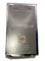 Neutrogena SkinClearing Oil-Free Compact Foundation Classic Porcelain #2... - $39.99