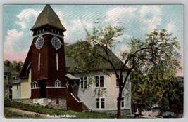 Rumford Falls Maine Fiest Baptist Church 1910 to Norway ME Postcard E23 - £7.05 GBP