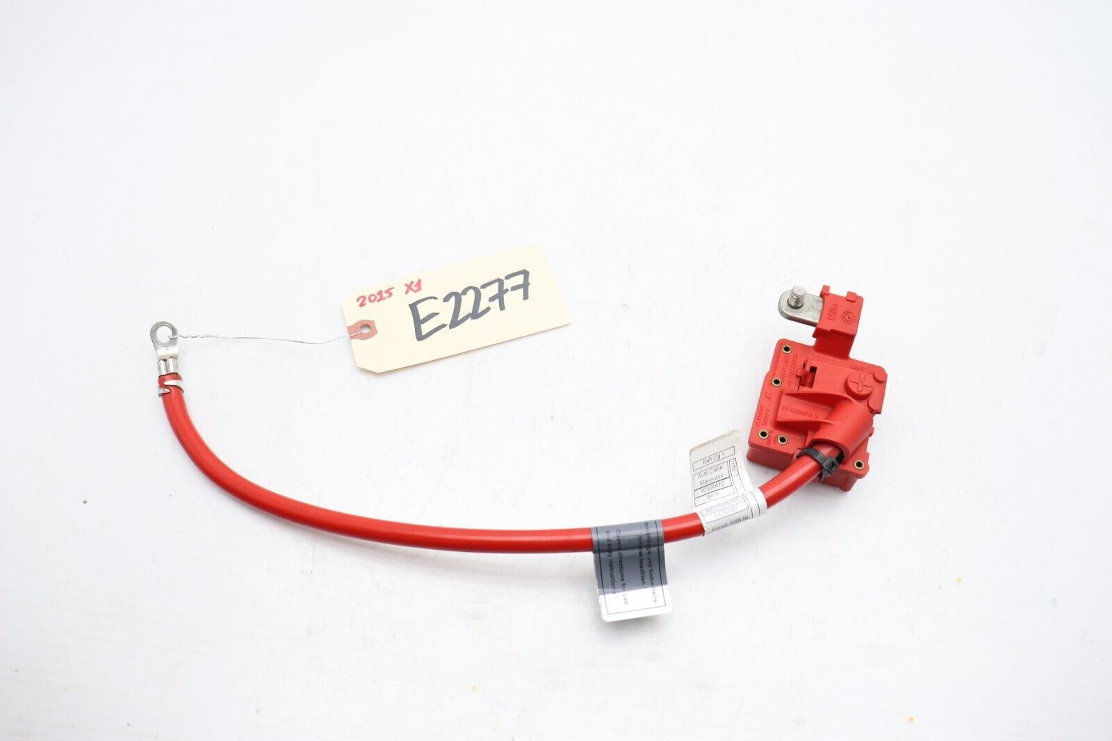 13-15 BMW X1 E84 2.0L POSITIVE BATTERY CABLE E2277 - $42.96
