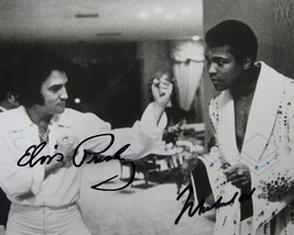 Muhammad Ali Elvis Presley Signed 8x10 Glossy Photo Autographed RP Poster Print - £13.79 GBP