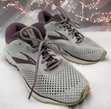 brooks revel 2 mens running shoes size 9.5B gray purple - $693.54 MXN