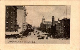 Undivided Back POSTCARD-PENSYLVANNIA Avenue. Washington, D.C. BK33 - £2.32 GBP