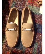 Cole Haan Men&#39;s Wyatt Light Tan Nubuck Leather Bit Drivers(Loafers)-11.5... - $160.00