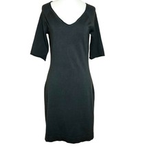 Vero Moda Short-Sleeve Knit Dress V-Neck Knee-Length Sz. M Sweater Dress - $14.85