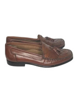 Mens GIORGIO BRUTINI Le Glove Loafers Brown Leather Kiltie Tassel Shoes ... - $39.59