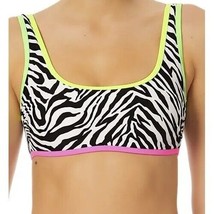 No Boundaries ~ Juniors&#39; MEDIUM (7-9) ~ Zebra Print Pattern ~ Swimming S... - $14.96