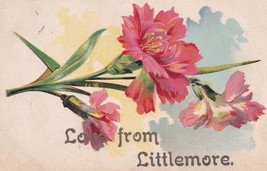 Love From Littlemore Oxford Village Antique Postcard - $9.99