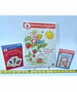Strawberry Shortcake and Care Bear vintage Puzzle and card game lot - $48.62 CAD