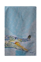 Betsy Drake Croc &amp; Butterfly Beach Towel - £54.74 GBP