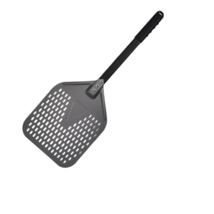 Anygleam Pizza Shovel 25cm X 66cm Dark Grey for Perforated Peel with Met... - $78.90