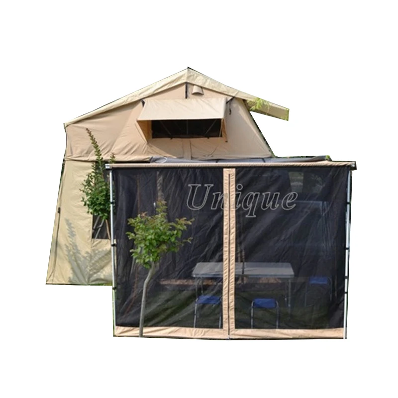 Foldable Soft Shell Offroad Van Truck Tent, Family Camping Car Roof Top Tent, - £1,816.38 GBP+