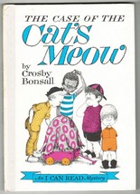 1965 I Can Read Mystery Weekly Reader Case of Cat&#39;s Meow Crosby Bonsall HC Book - £9.76 GBP