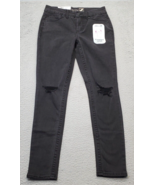 Seven7 Jeans Women&#39;s 6 Black Tummy Less Slimming Control High Rise Skinn... - $36.13 CAD