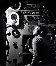 Sailor At Work In The Electric Engine Control Room Of Uss Batfish, 22 X 34 - £43.57 GBP