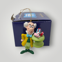 Disney Grolier Presidents Edition Alice in Wonderland Mad Hatter Ornament NIB - £19.27 GBP