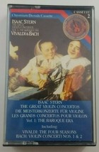 Isaac Stern The Great Violin Concertos Vol 1 Cassette Tape 2 - £9.74 GBP