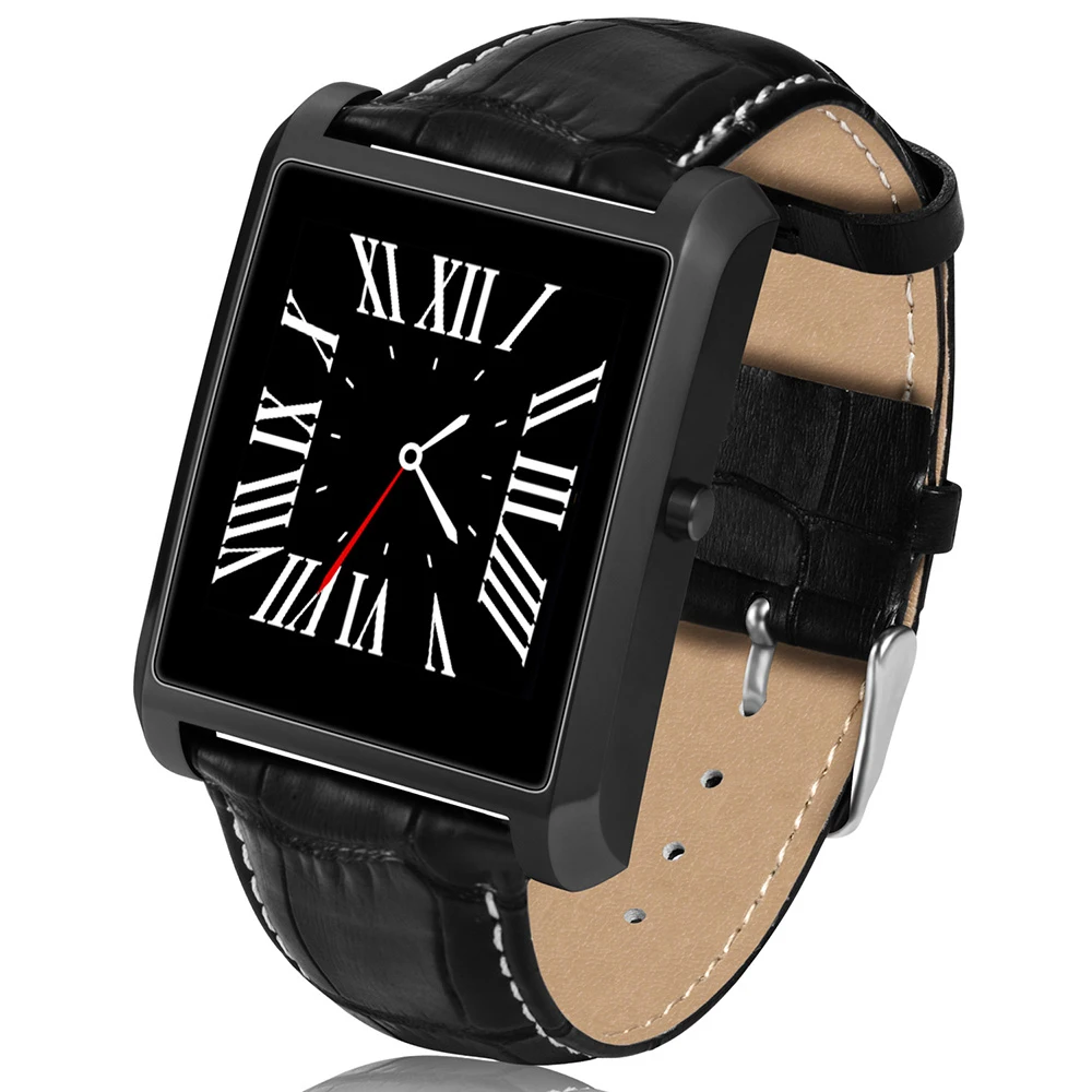 LEMFO NEW 2021 Smart Watch Men 1.54 Inch Bluetooth Call Leather Strap Music Hear - £153.35 GBP