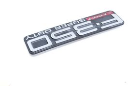 99-04 FORD F-350 SD LARIAT FENDER EMBLEM BADGE Q9024 image 3