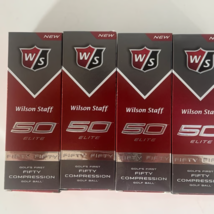 Wilson Staff 50 Elite 12 Golf Balls - £31.90 GBP