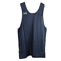 Kids Blue and White Basketball Jersey XL Reversible Pinnie (Under Armour) - £13.92 GBP