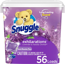 Snuggle Exhilarations in Wash Laundry Scent Booster Pacs, Lavender &amp; Van... - $25.43