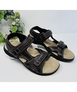 Dockers Men’s Size 11 Brown Sandal Casual Comfort Outdoor Sport Adjustable - $17.40