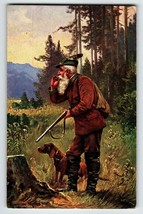 Deer Hunting In The Bavarian Alps August Muller Hunting Dog Rifle Serie 325 HKM - £13.57 GBP